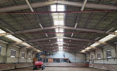 Renforcement structure centre équestre